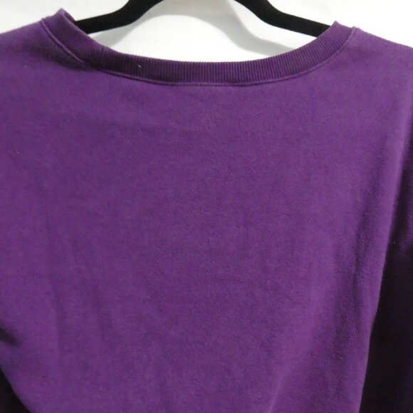 FUDA | medium | Purple Crewneck Sweatshirt - Picture 10 of 14